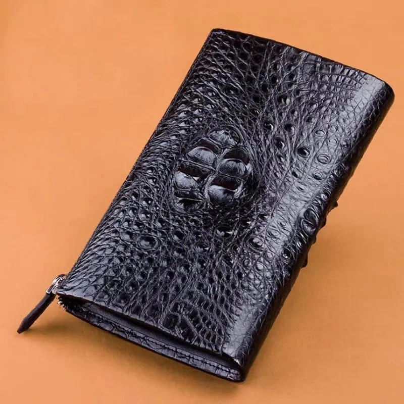 ourui summer new bag male Long men wallet bag zipper Men clutch bags - Image 6